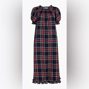 Hill House Caroline in Navy Tartan